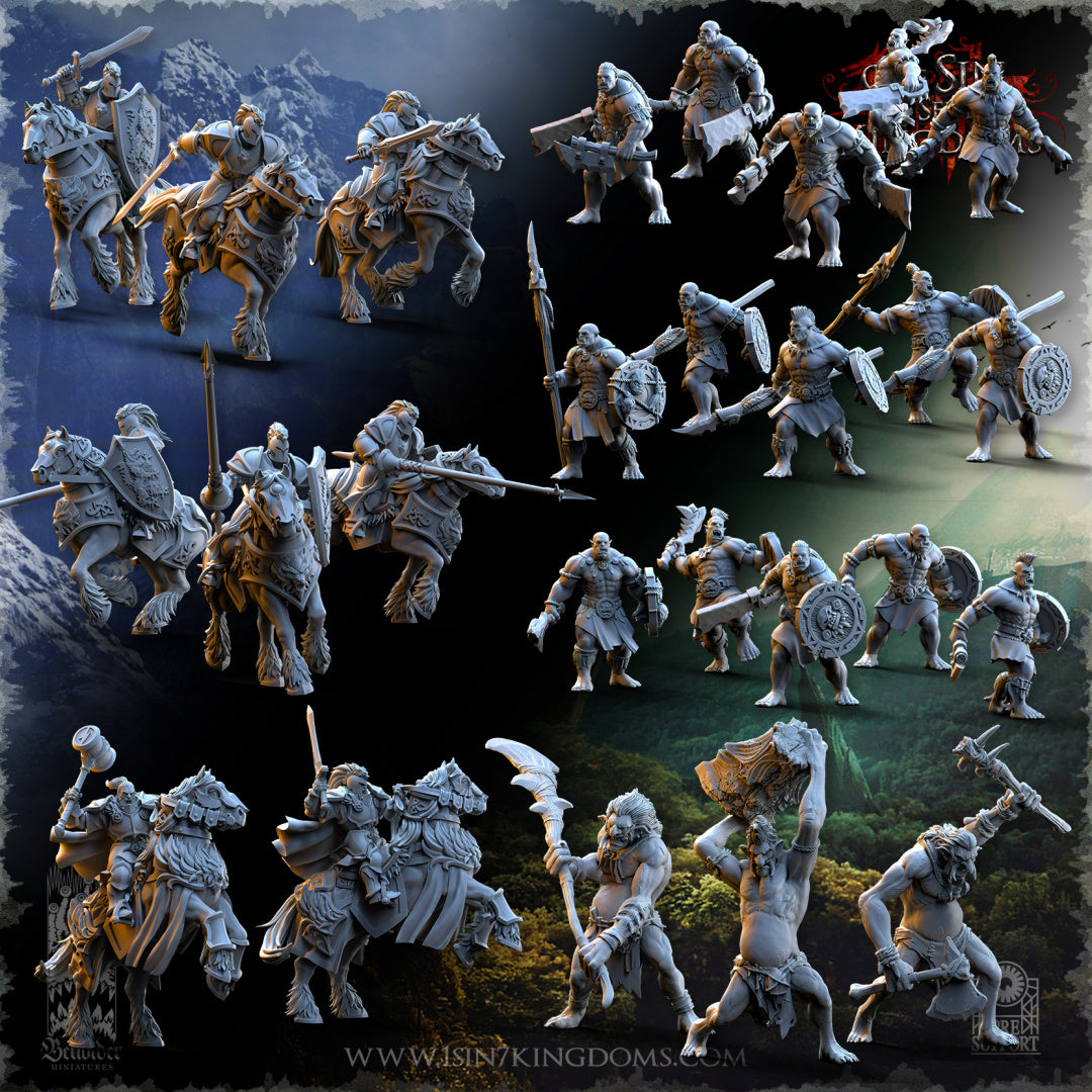 Stormcast / Orc Warhammer BUNDLE Fantasy The Beholder Miniatures