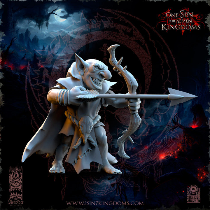 The Black Horde Goblins Archers Warhammer Fantasy The Beholder Miniatures