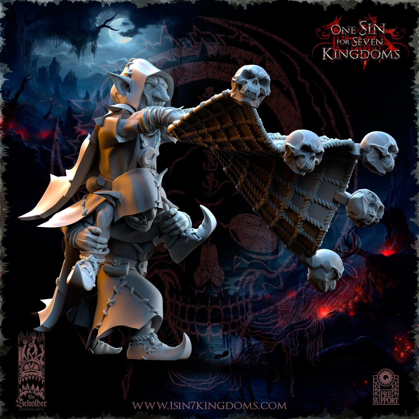 Goblin Net Thrower Warhammer Fantasy The Beholder Miniatures