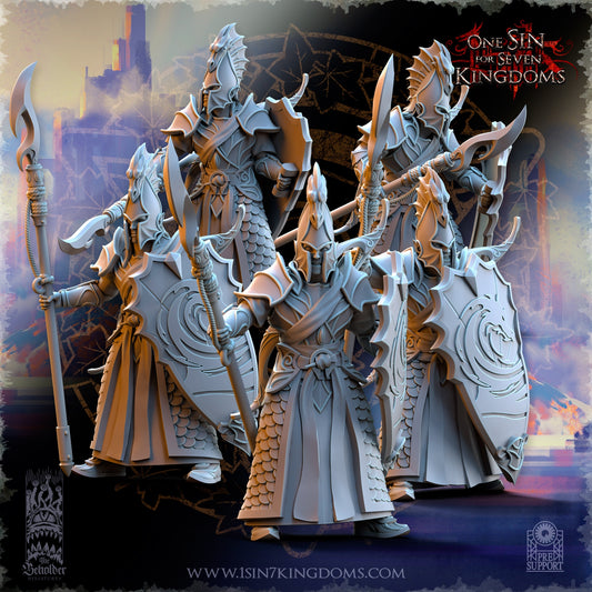 Silvermoor Elves Ilithien Coastland Militia Warhammer Fantasy The Beholder Miniatures