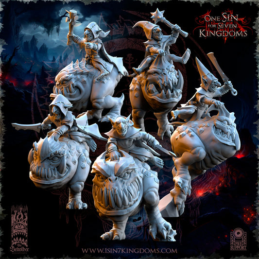 Goblins Kavehorror Hoppers Warhammer Fantasy The Beholder Miniatures