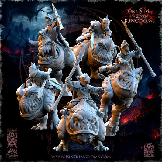 Goblins Kavehorror Knights Warhammer Fantasy The Beholder Miniatures