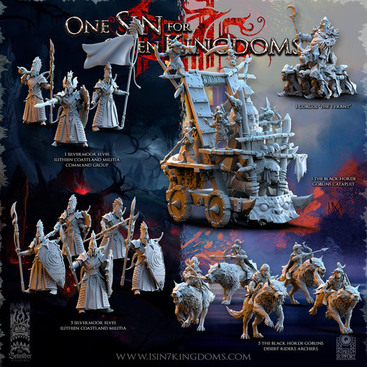 Elf/Goblin BUNDLE Warhammer Fantasy The Beholder Miniatures