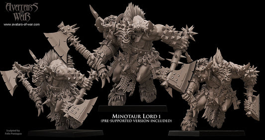 Minotaur Lord Warhammer Fantasy Avatars of War