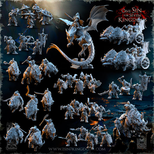 Nestah Orcs Batch BUNDLE Warhammer Fantasy The Beholder Miniatures