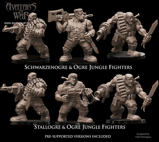 Ogre Jungle Fighters Warhammer Fantasy Avatars of War