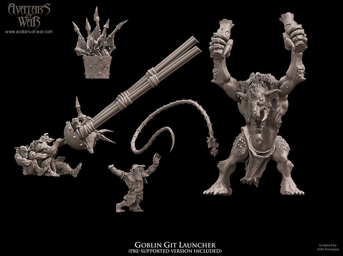 Goblin Git Launcher Warhammer Fantasy Avatars of War