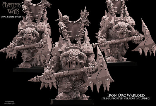 Iron Orc Warlord Warhammer Fantasy Avatars of War