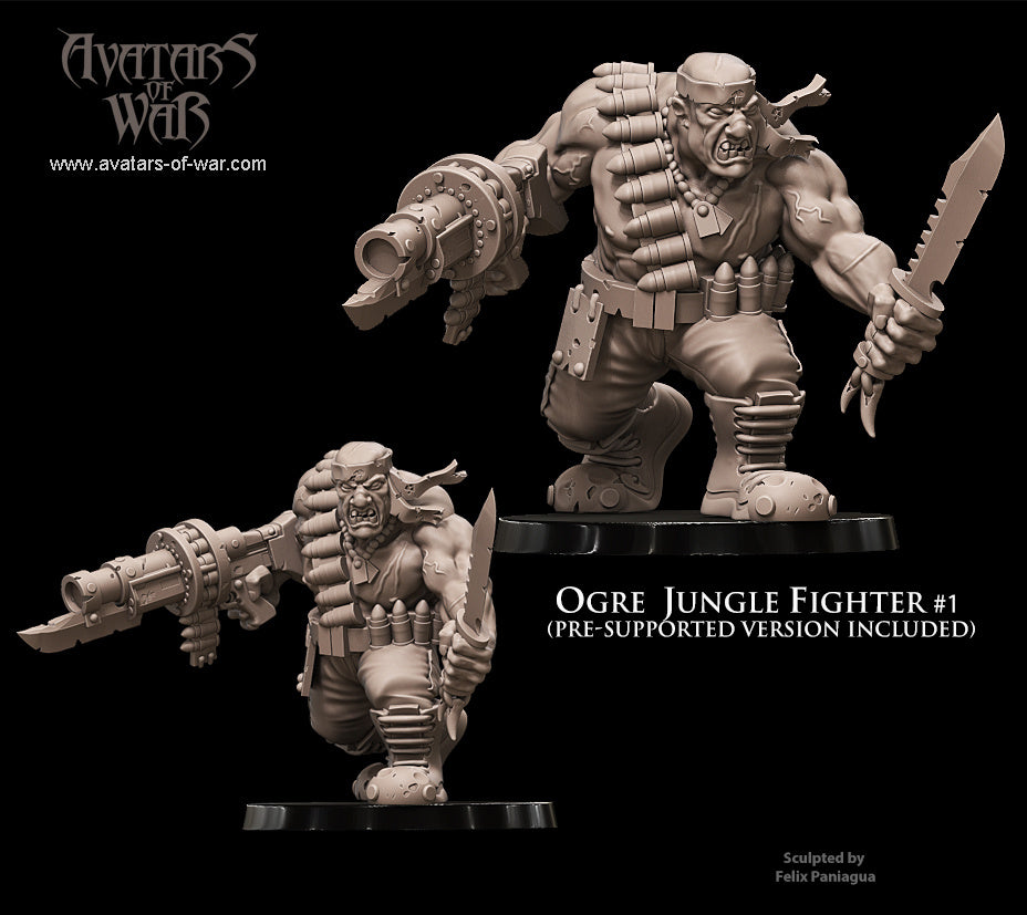 Ogre Jungle Fighters Warhammer Fantasy Avatars of War