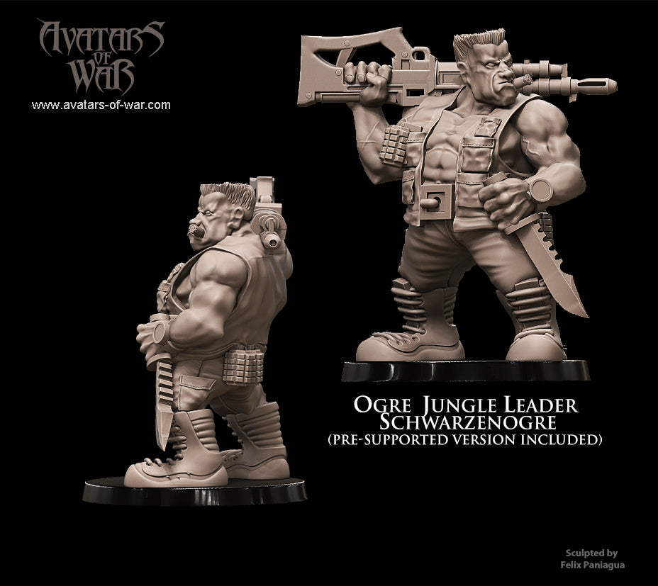 Ogre Jungle Fighters Warhammer Fantasy Avatars of War