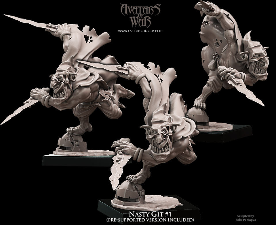 Goblin Nasty Gits Warhammer Fantasy Avatars of War