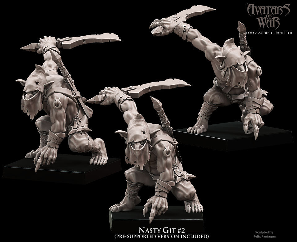 Goblin Nasty Gits Warhammer Fantasy Avatars of War